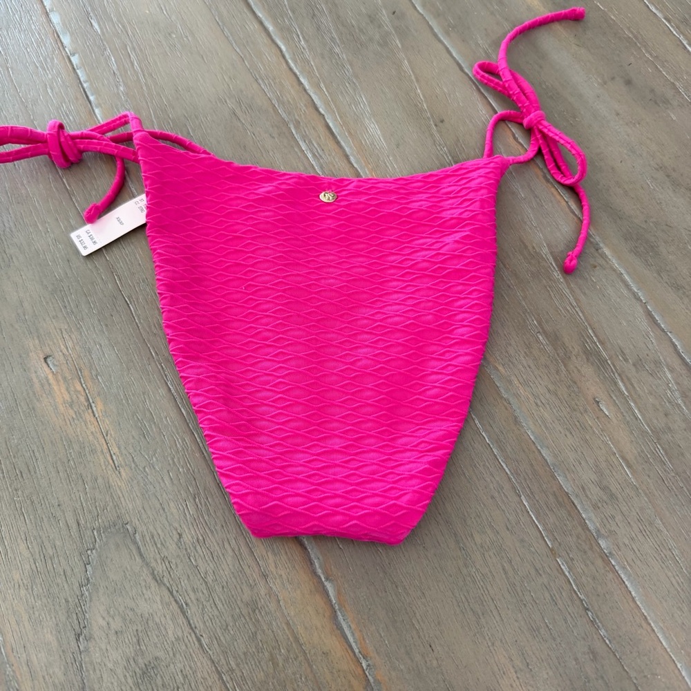 Victoria Secret String bikini bottom textured  cheeky bottom only - Picture 6 of 11